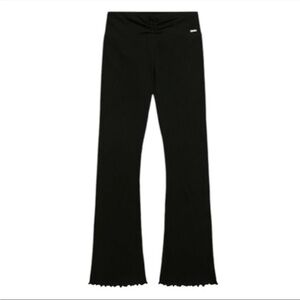 Justice 7/8 Cinch Waistband Flare Pants